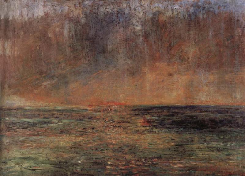 Large Seascape-Sunset, James Ensor